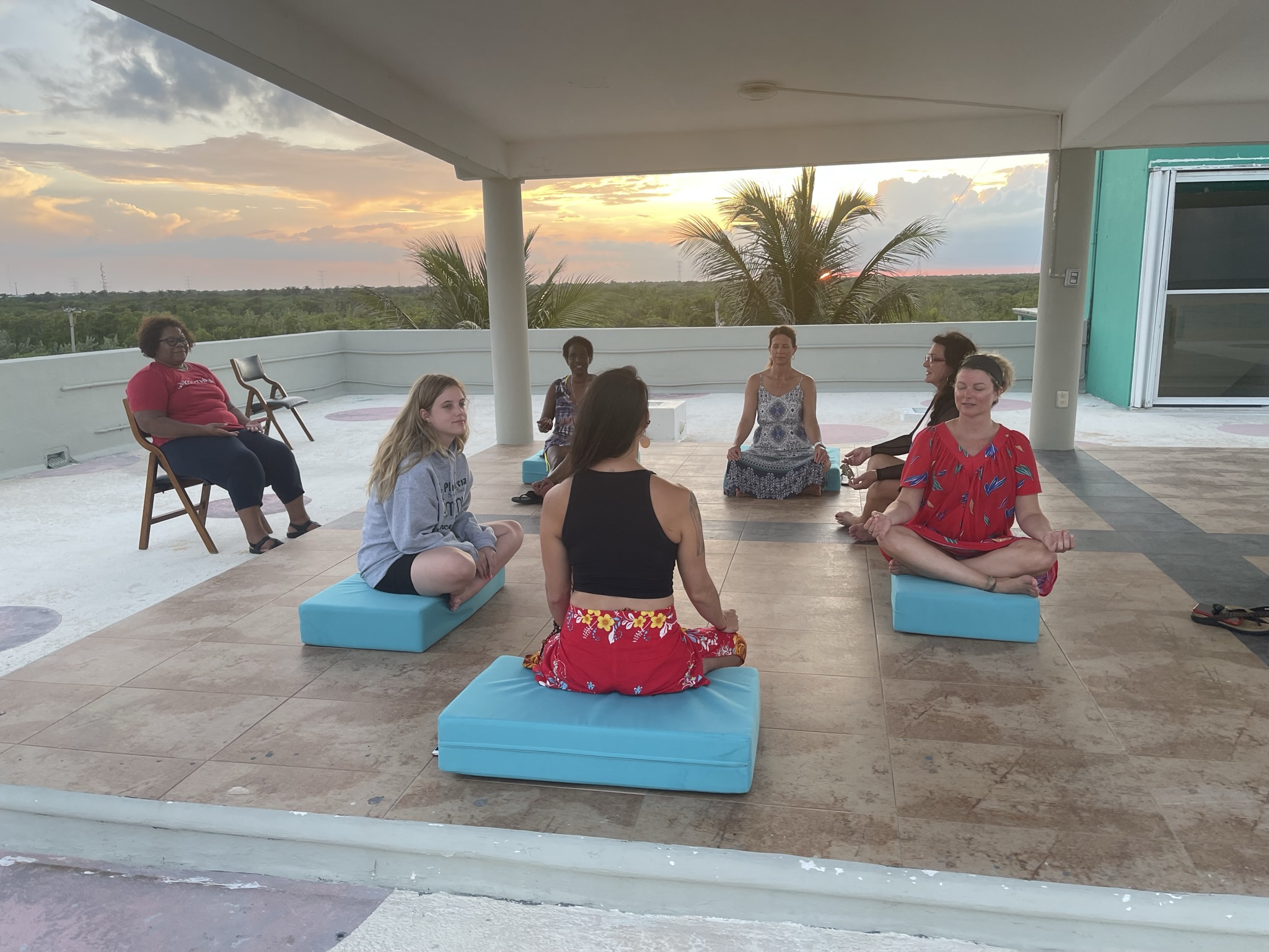 Retreat moment