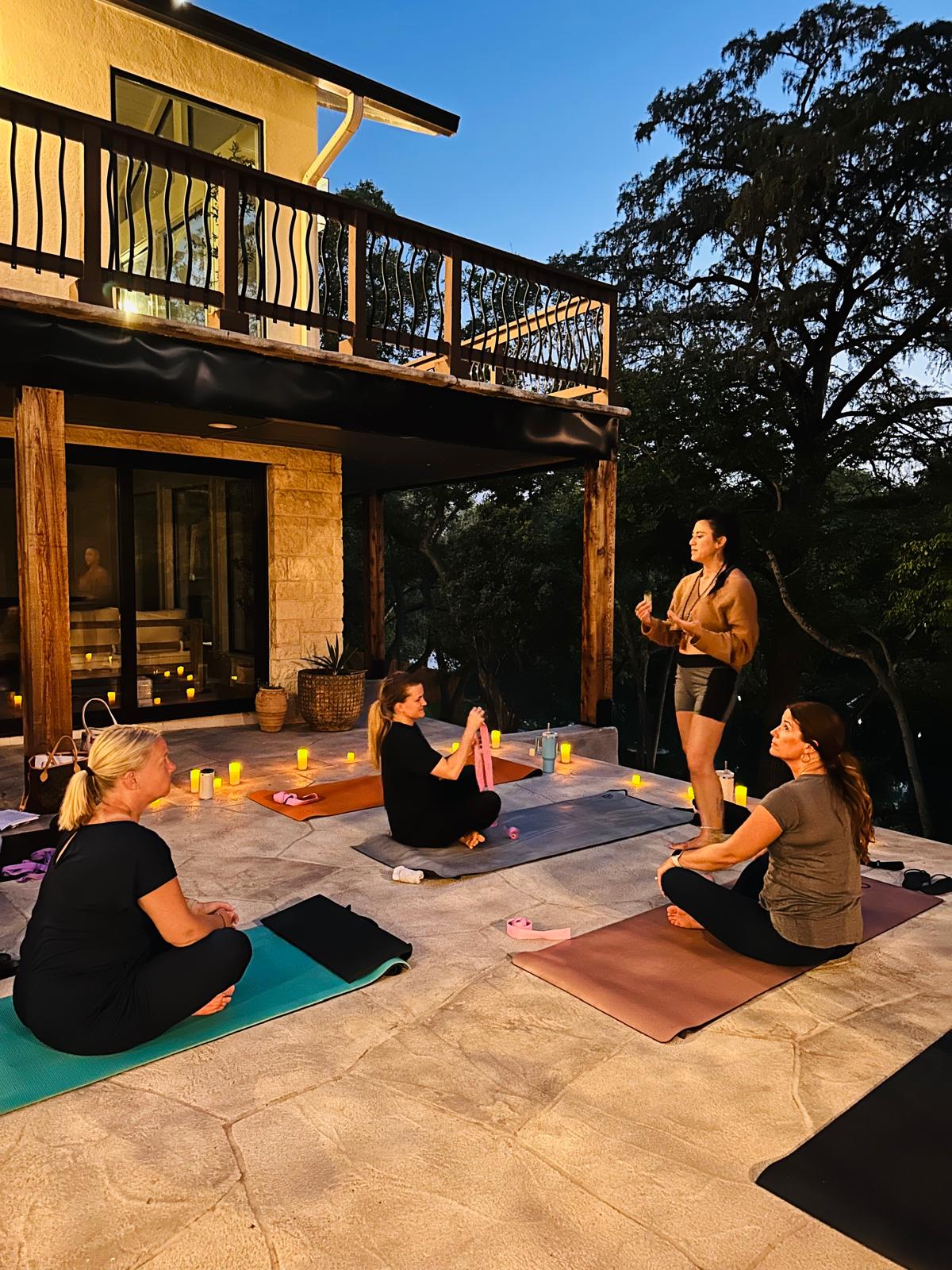 Retreat moment
