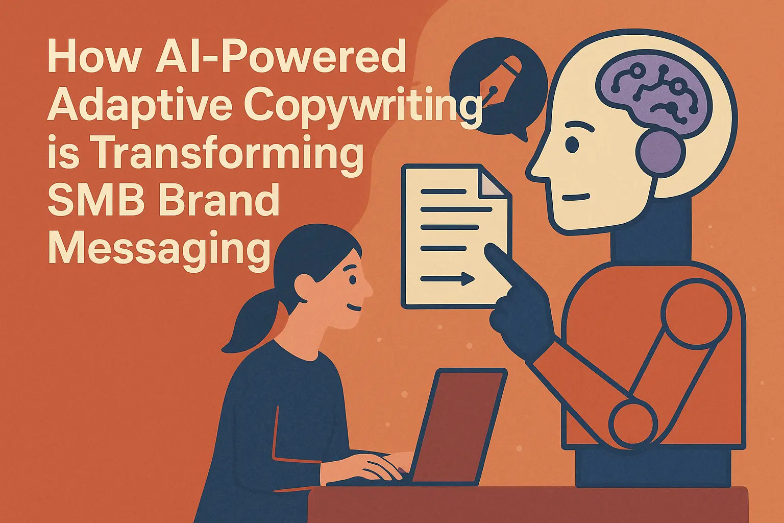 How AI-Powered Adaptive Copywriting is Transforming SMB Brand Messaging How AI-Powered Adaptive Copywriting is Transforming SMB Brand Messaging