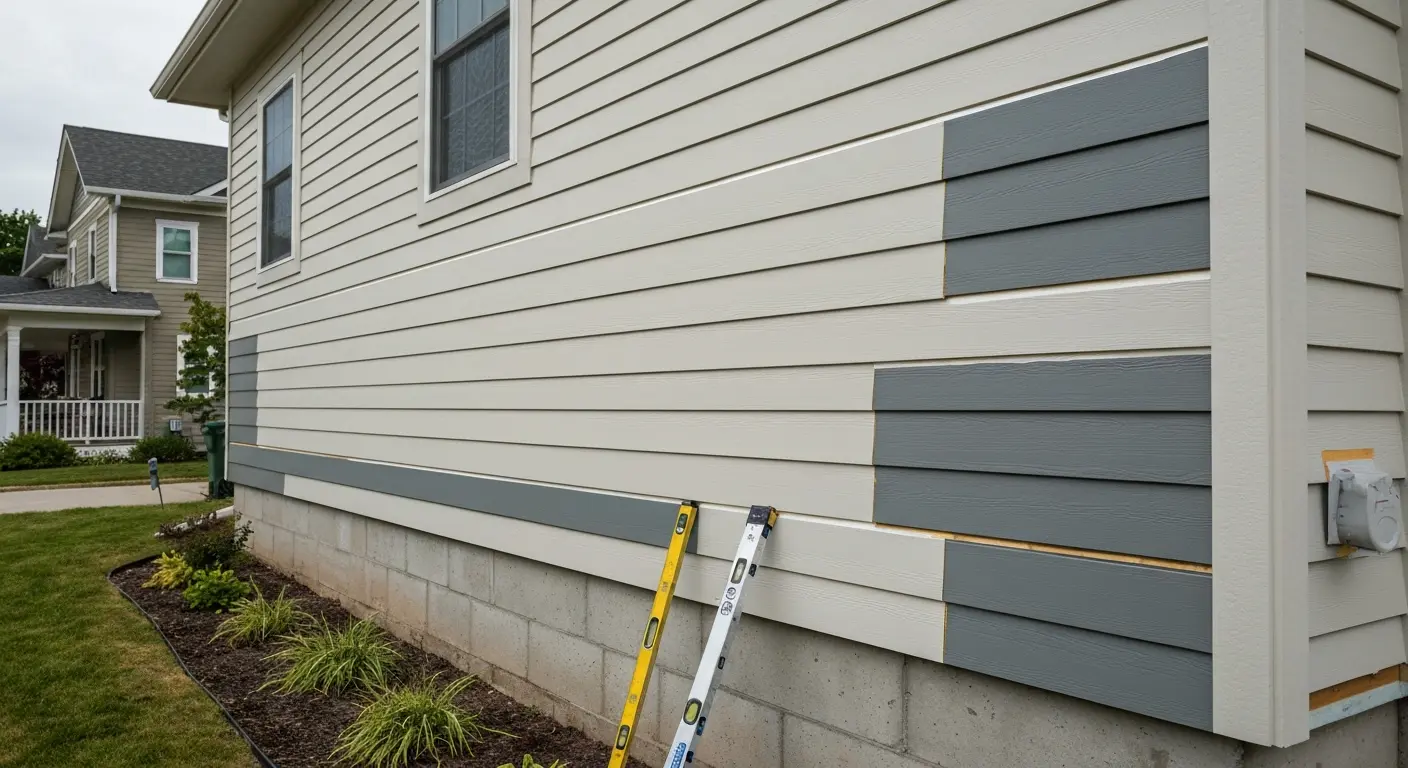 New fiber-cement siding