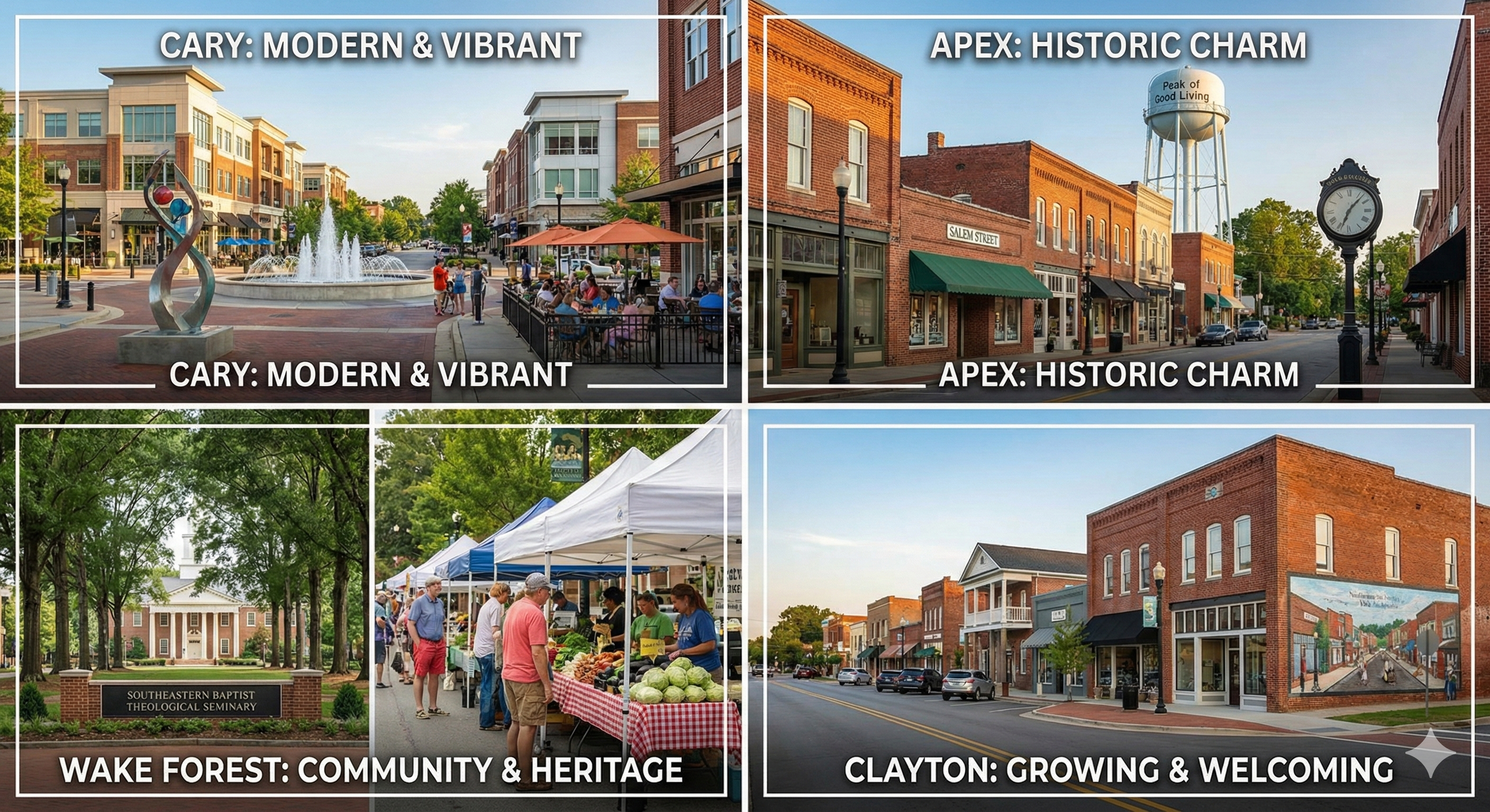 Popular Raleigh and Triangle neighborhoods for relocation