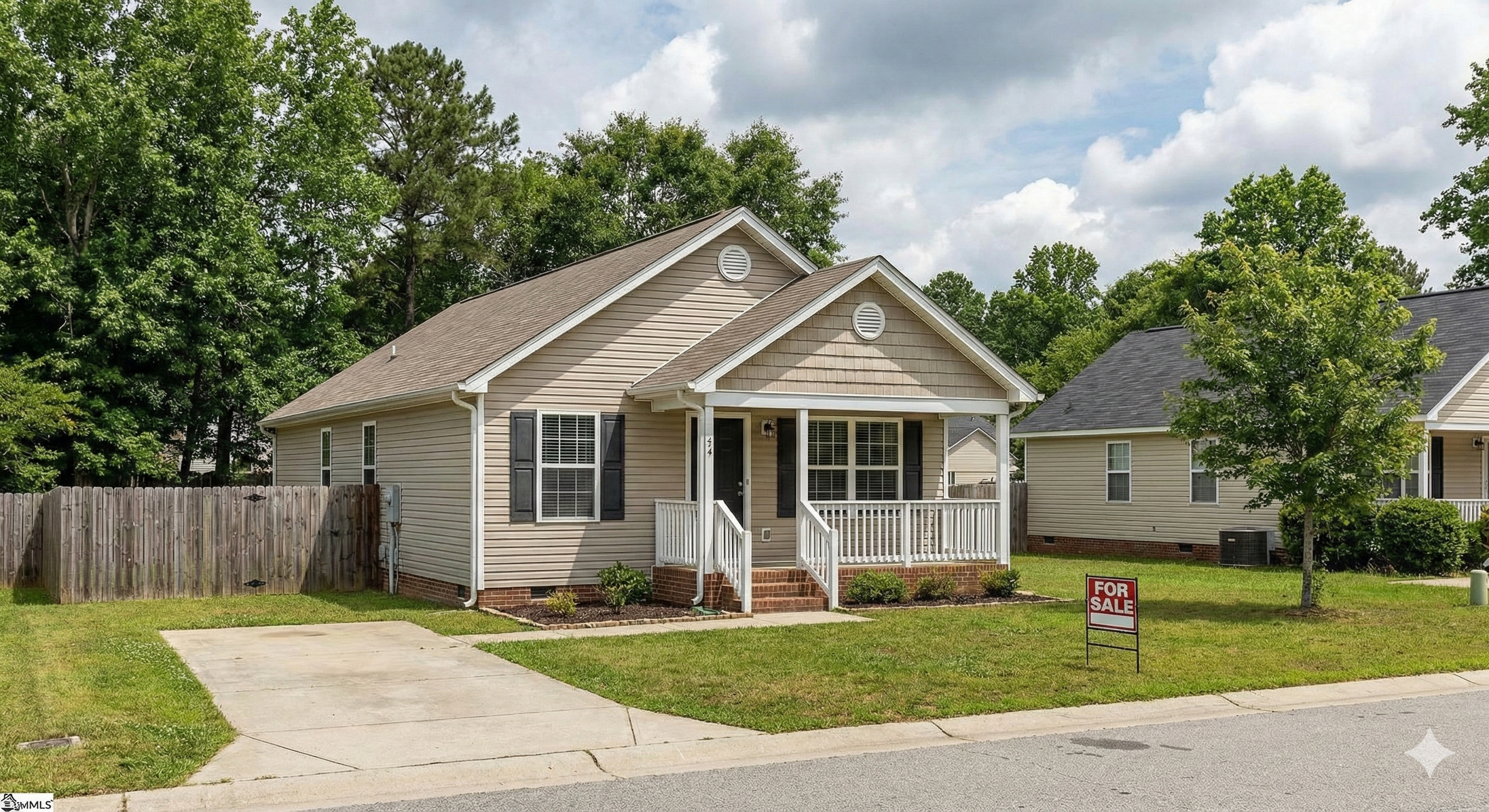 Affordable starter home in the Raleigh Triangle around $365,000.