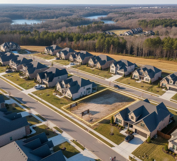 Premium and standard lots in a completed Raleigh new construction community. Premium and standard lots in a completed Raleigh new construction community.