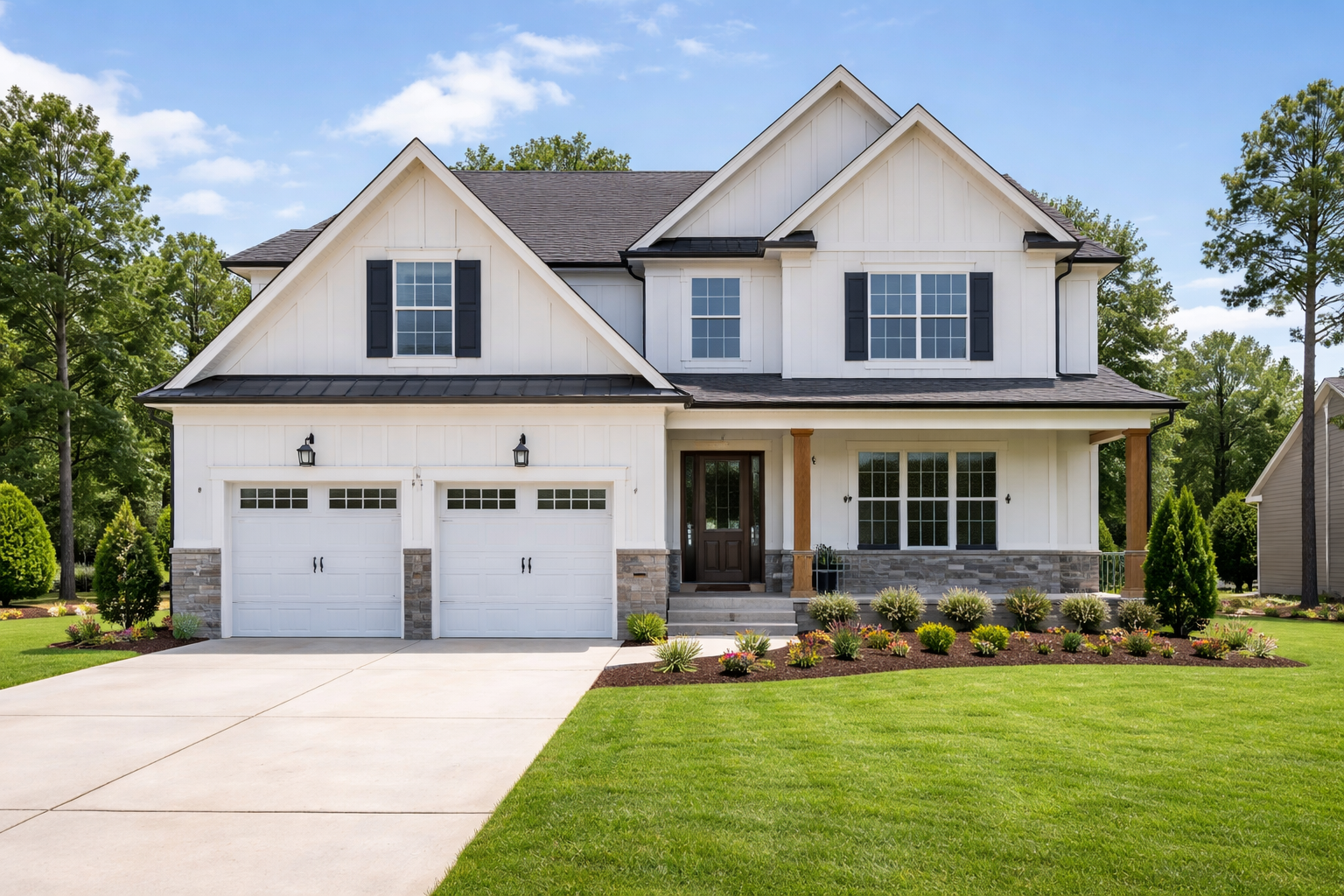 New construction home in a growing Raleigh neighborhood New construction home in a growing Raleigh neighborhood