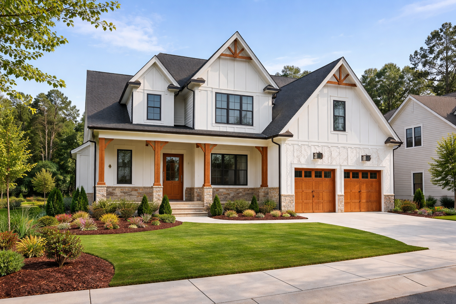 New construction home attracting buyers in Raleigh New construction home attracting buyers in Raleigh