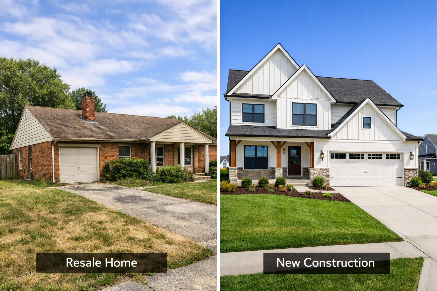 Raleigh resale home competing with new construction options Raleigh resale home competing with new construction options