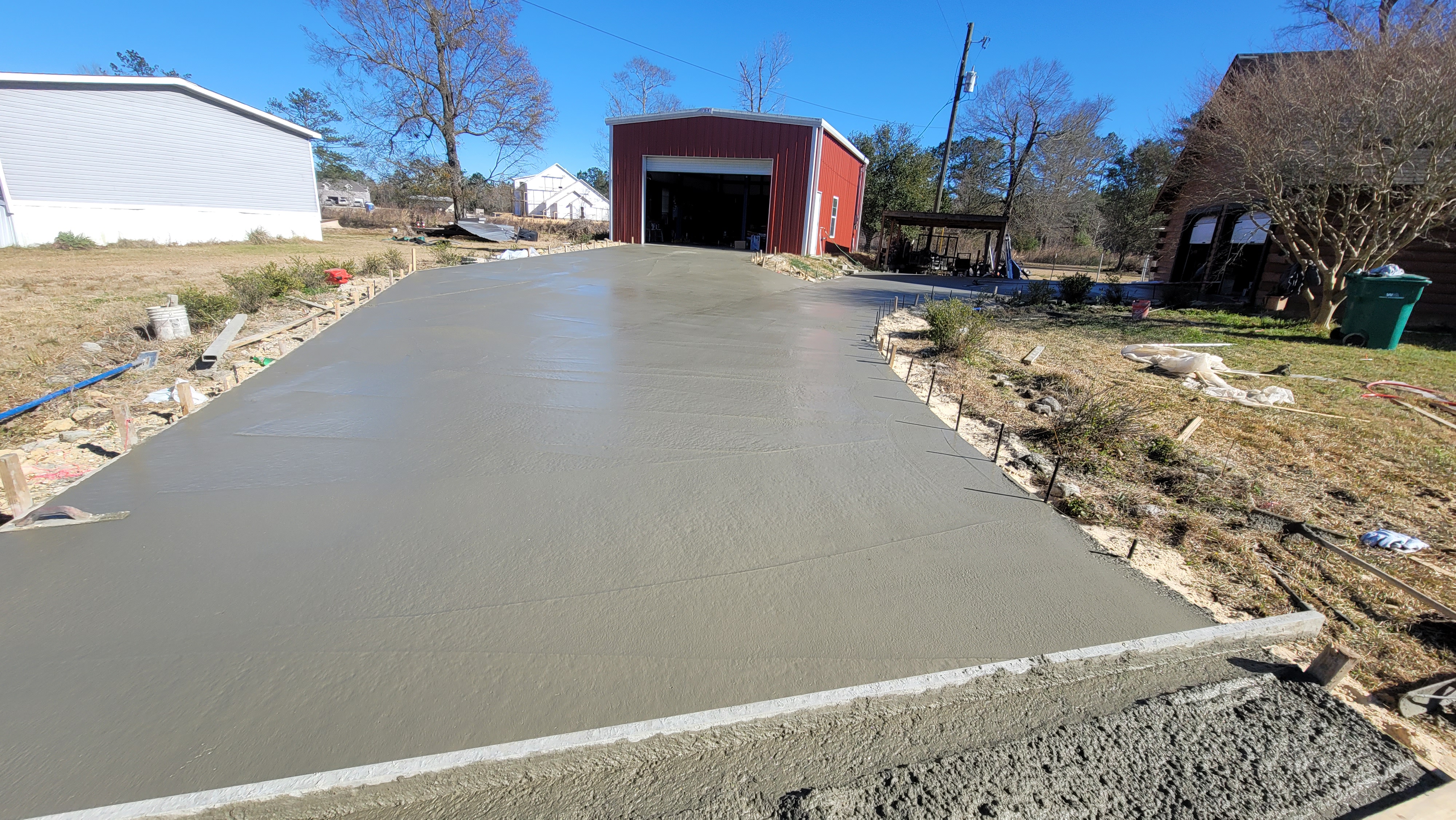 Concrete driveway repari