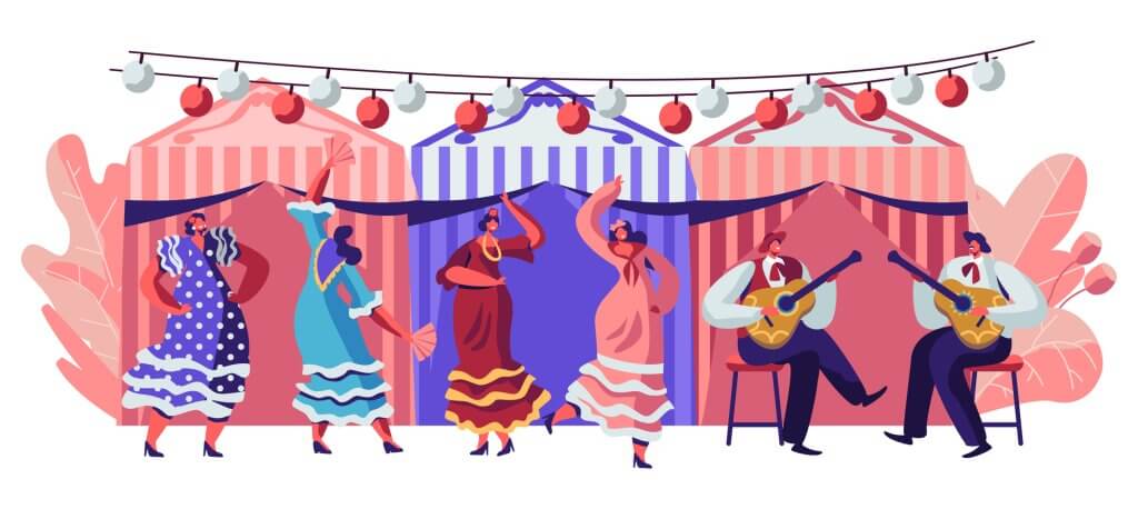 Cartoon Dancers