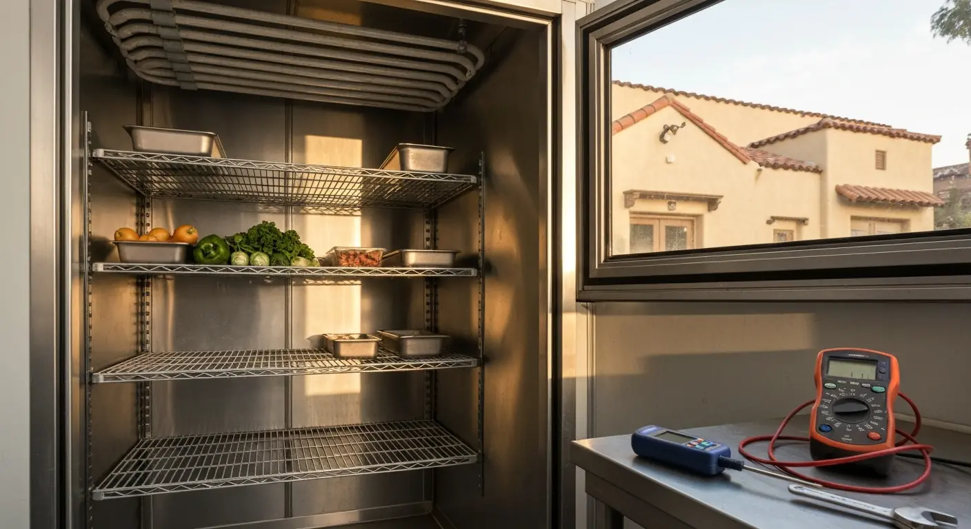 Commercial refrigerator repair