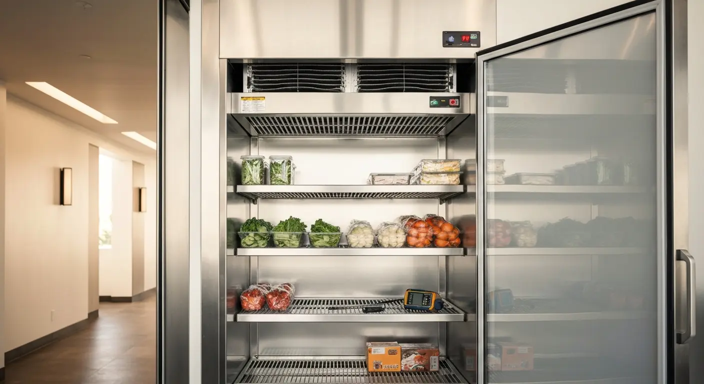 Walk-in cooler repair