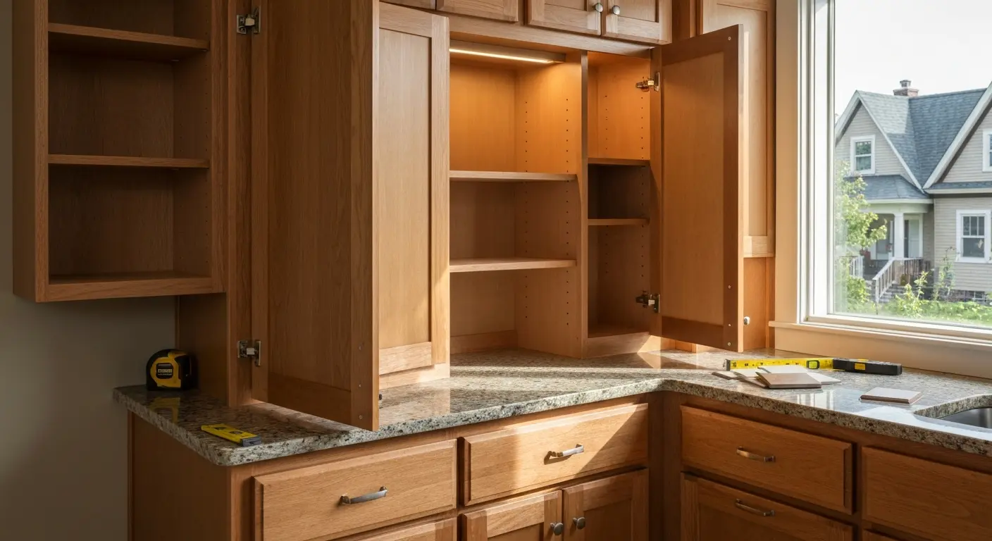 Custom kitchen cabinets