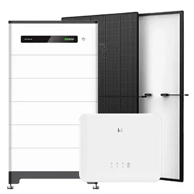 Trina panels with GoodWe hybrid inverter and batteries