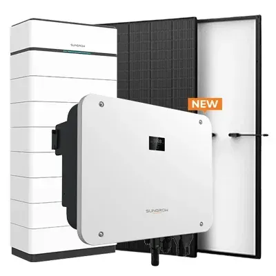 Commercial Sungrow solar and battery system