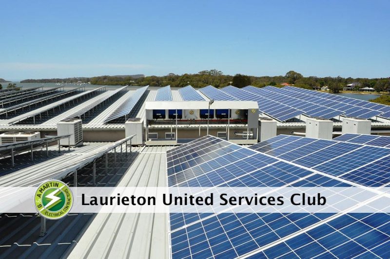 Laurieton United Services Club solar system