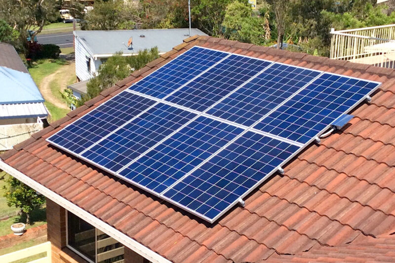 South West Rocks solar install