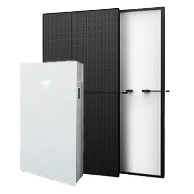 Tesla Powerwall 3 with Trina solar panels
