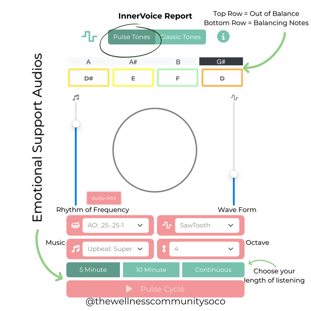 pulse tones inner voice pulse tones inner voice