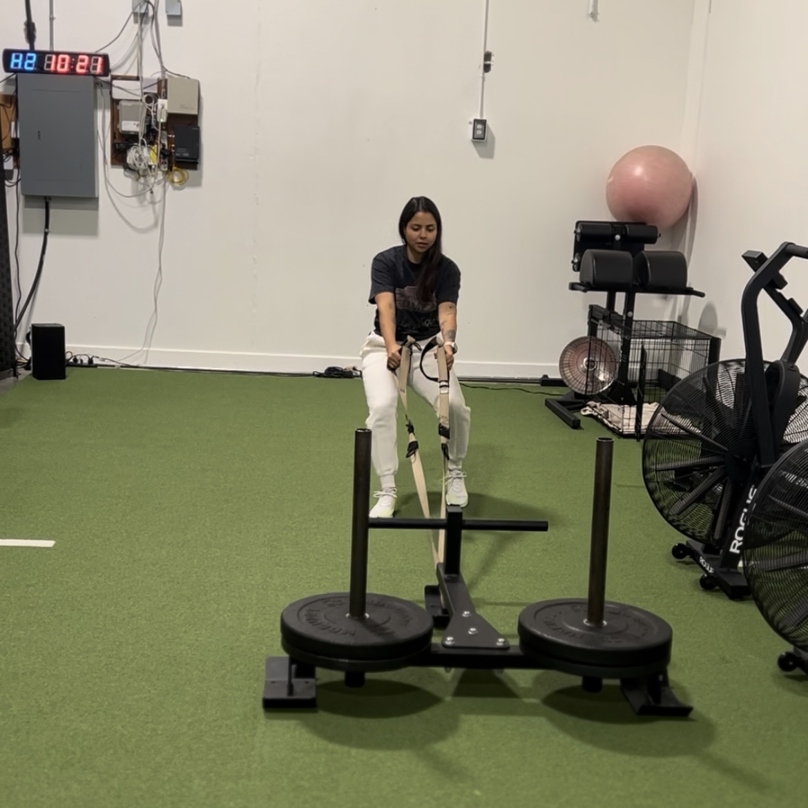 woman exercising for POPAT