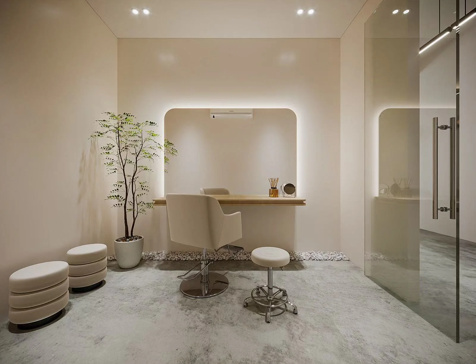 Private room for consultation 