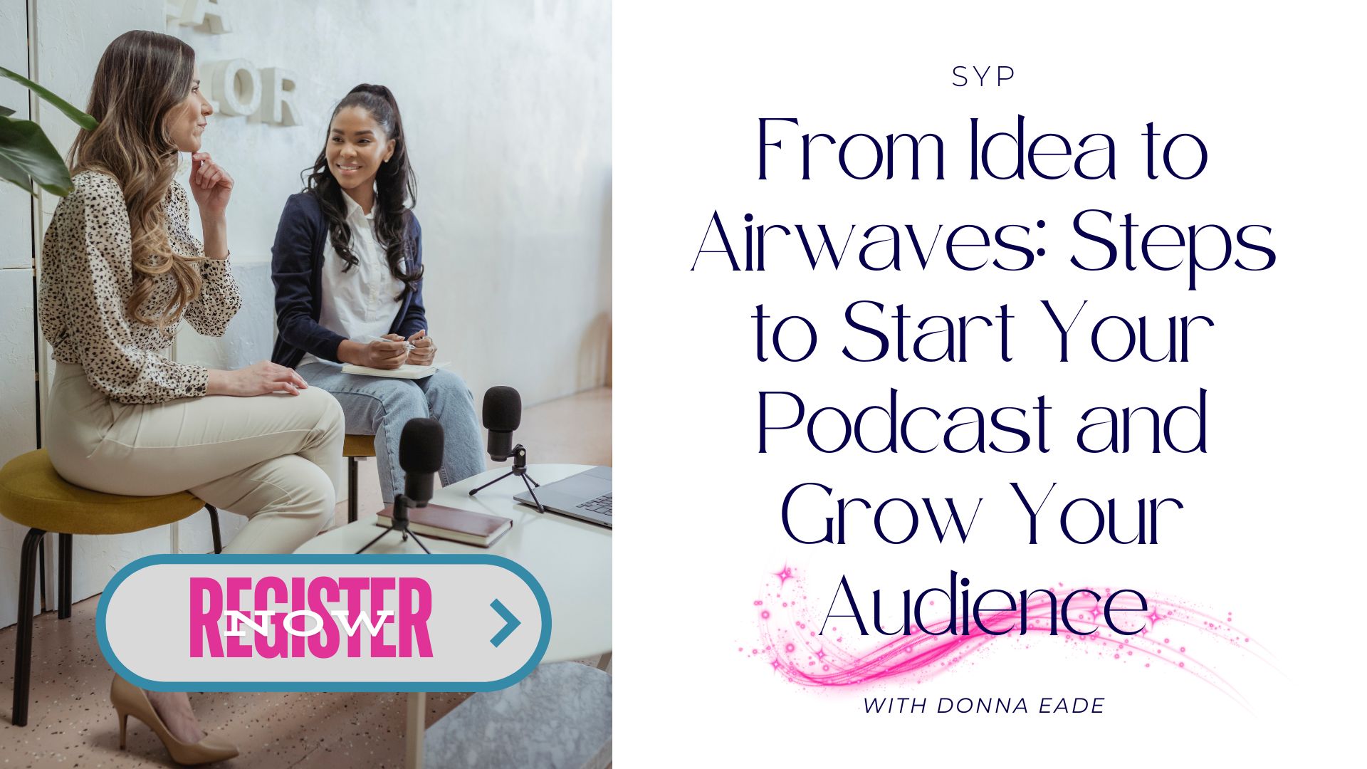 Register for Start your podcast and grow your audience