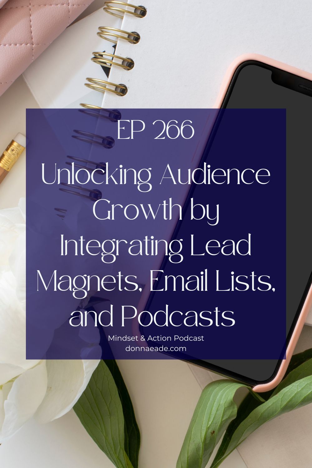 podcasting and lead magnets Mindset & Action Podcast ep266