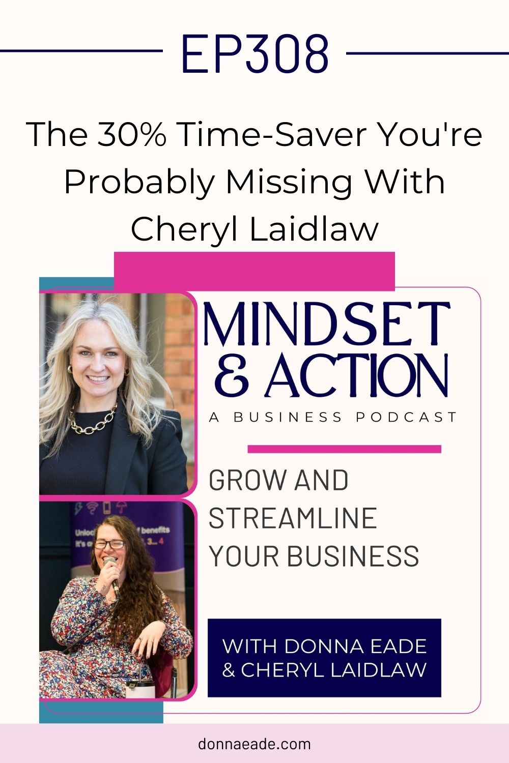 Cheryl Laidlaw AI for Business Productivity ep308 Mindset & Action Podcast