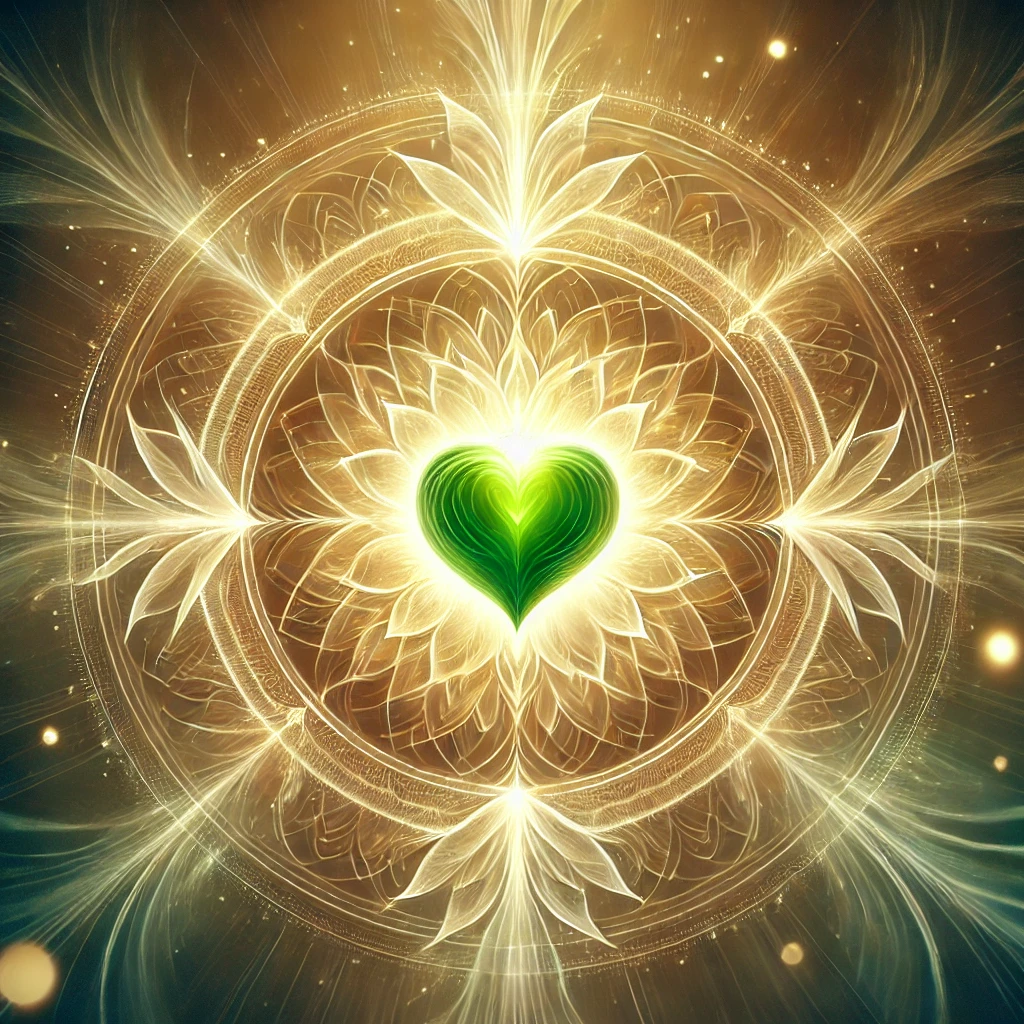A symbolic and heartwarming illustration representing faith, love, and connection, inspired by St. Patrick’s Day.