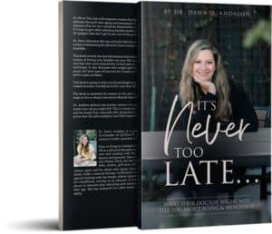 It's Never Too Late BOOK