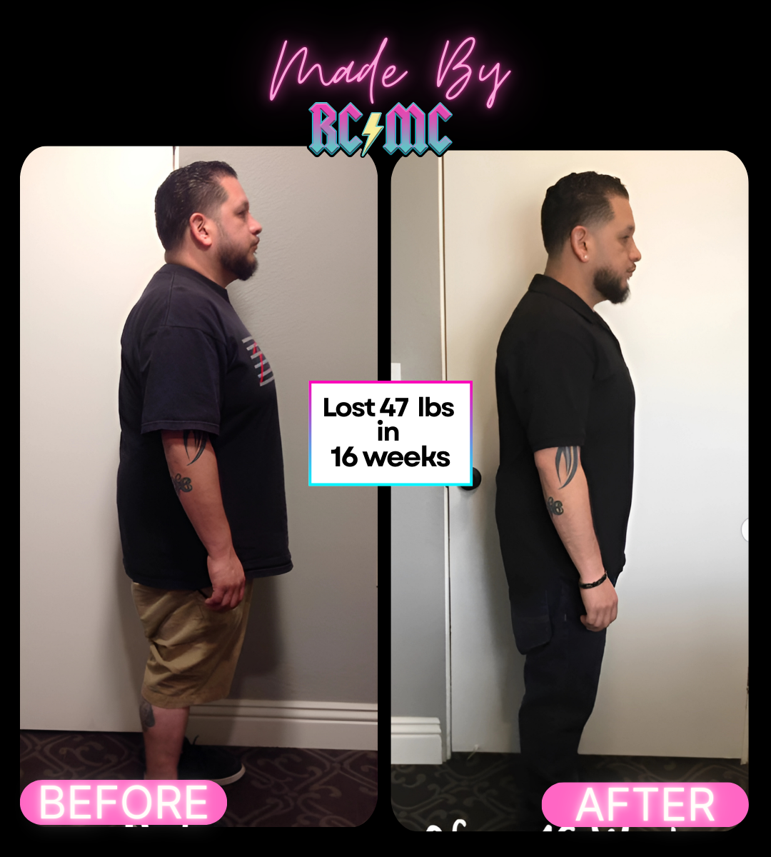 RCMC patient transformation