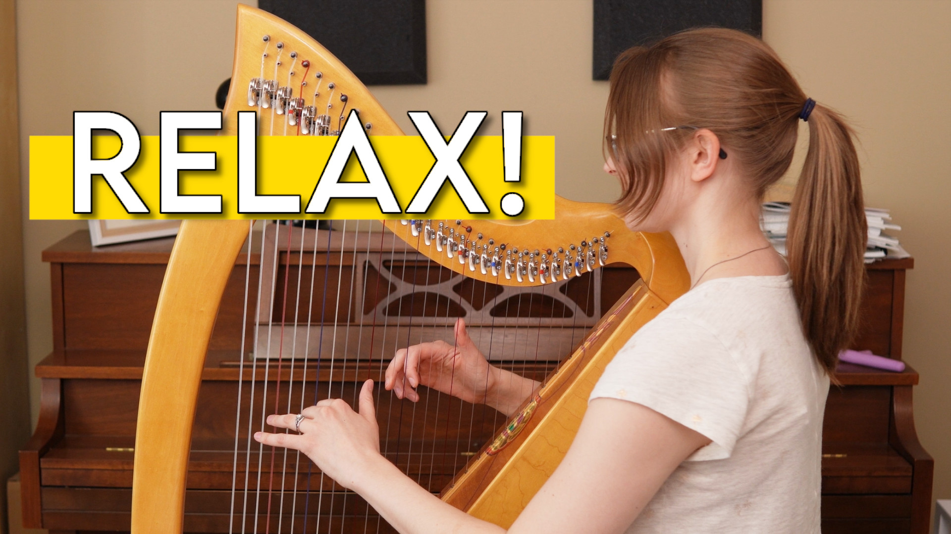 Relaxed Harp Posture