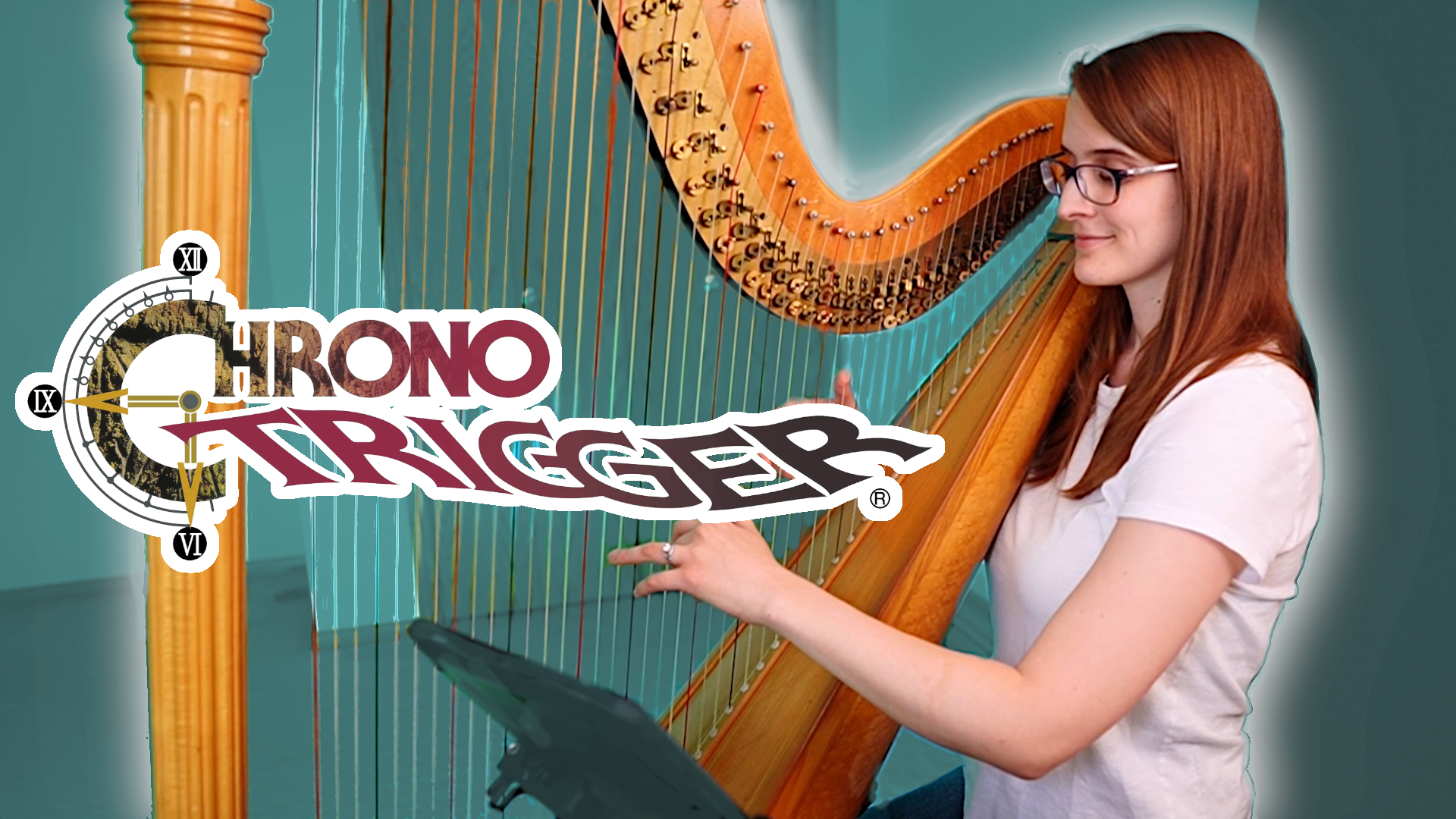 Harp Cover of To Good Friends from Chrono Trigger