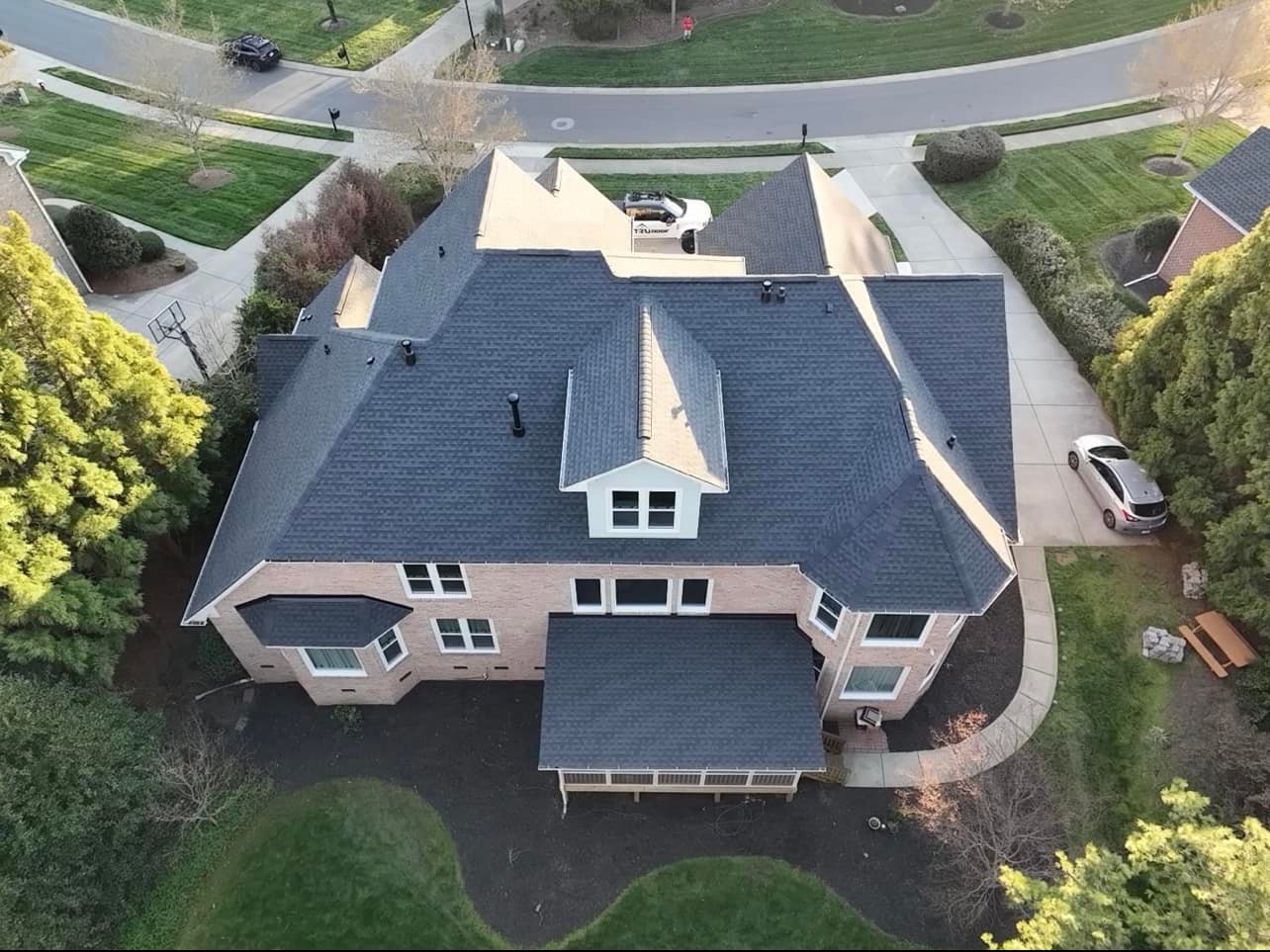 beautiful roof in home