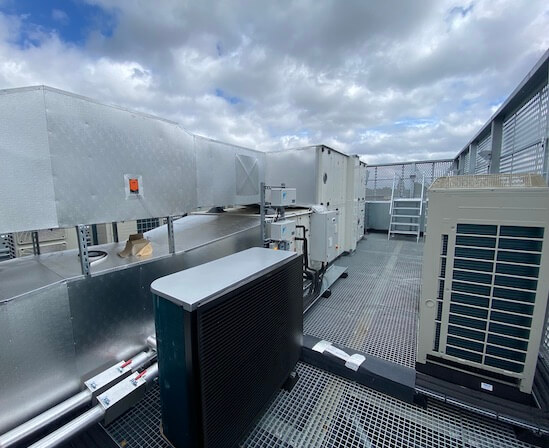 External M&E works at Richmond College