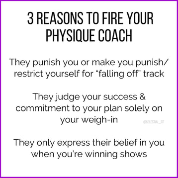  3 Reasons to Fire Your Physique Coach