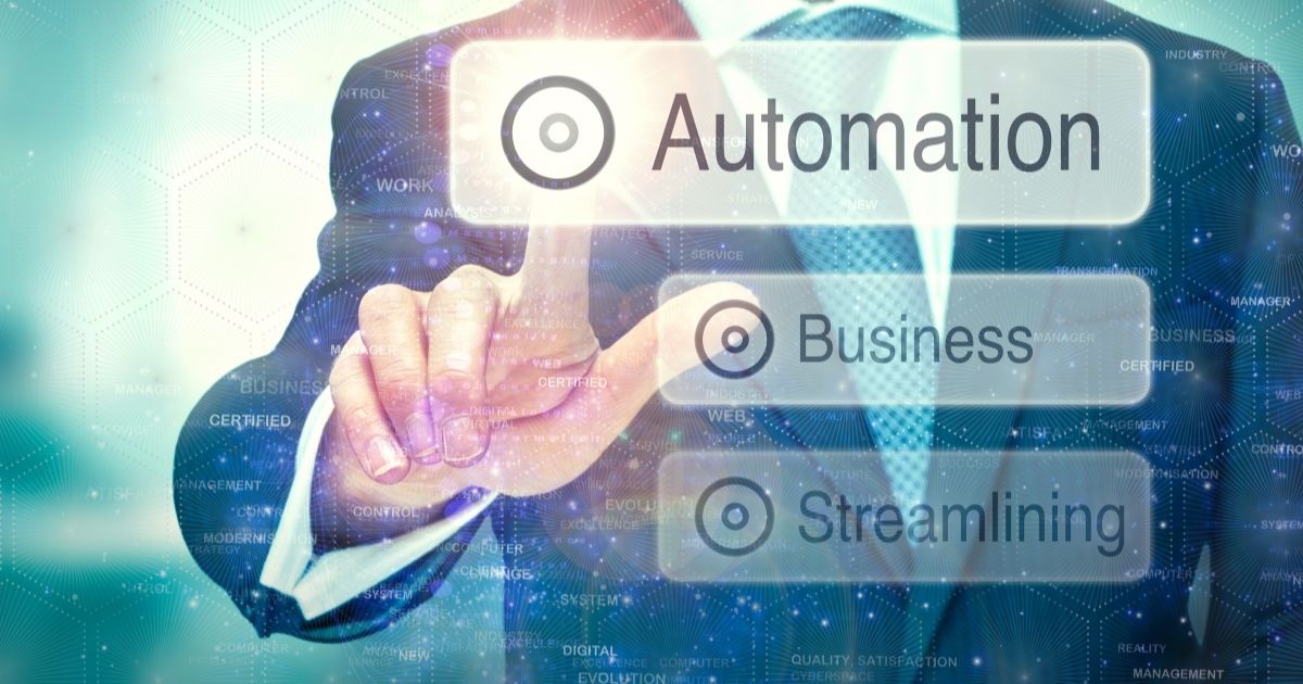 man clicking automation tab man clicking automation tab