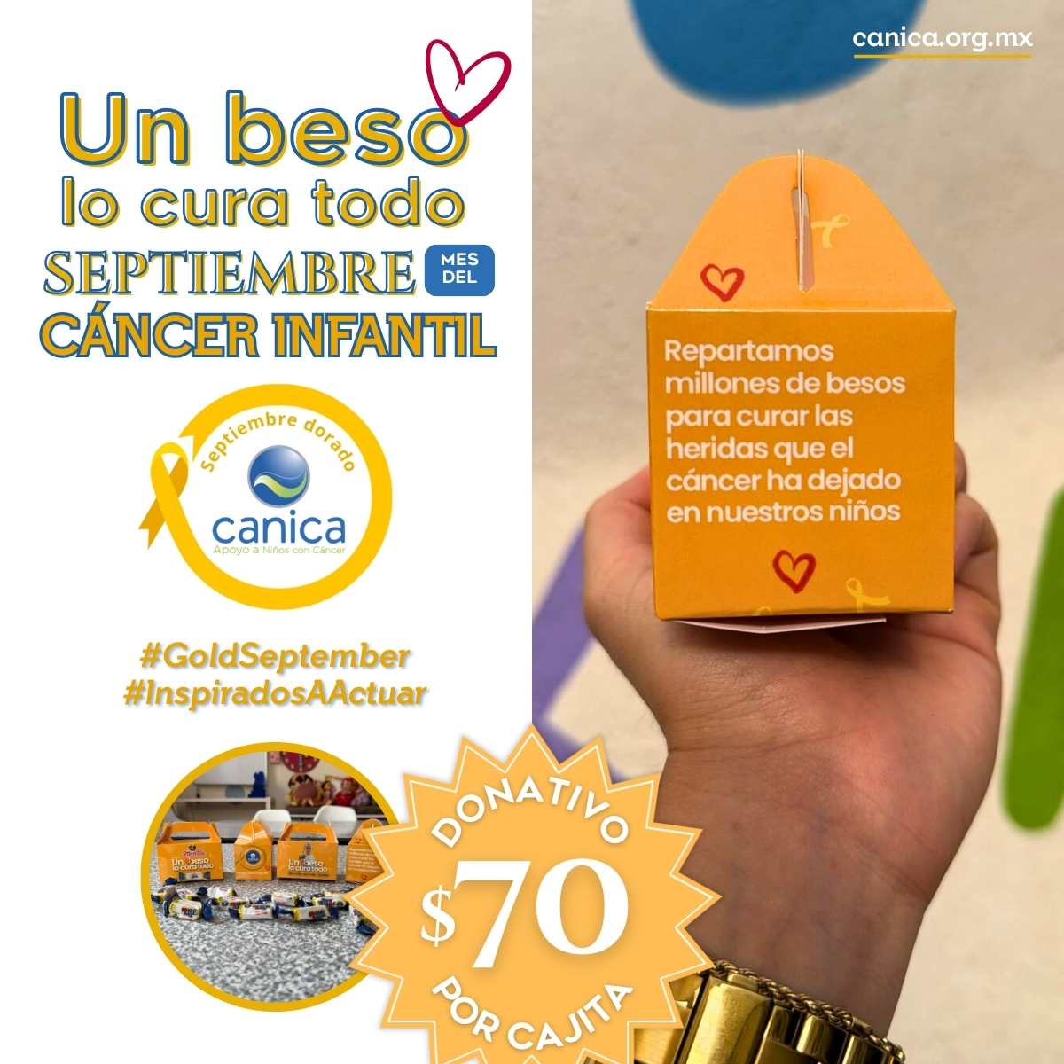 banner septiembre dorado 2025 con dulces montes