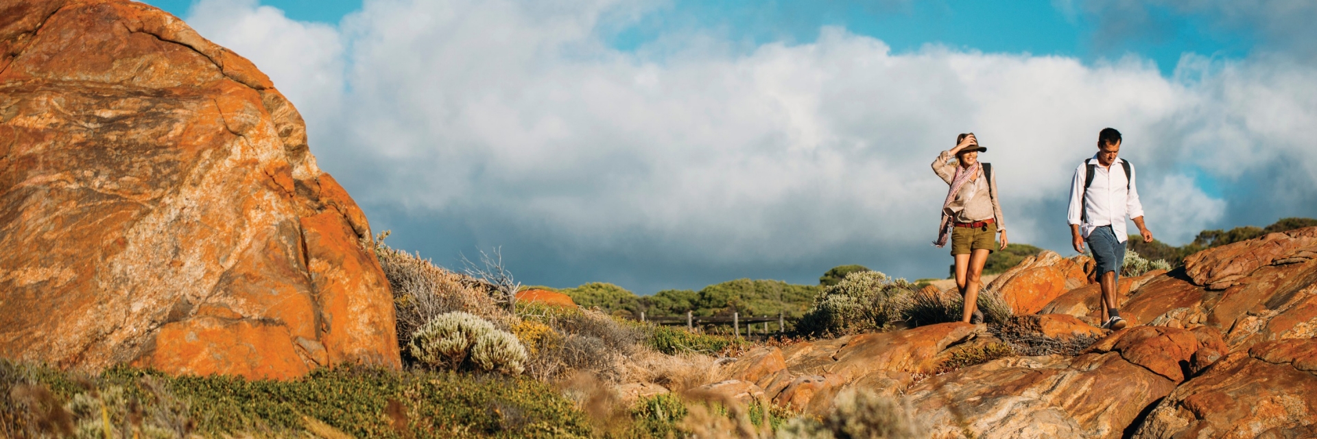 couple in western australia on honeymoon