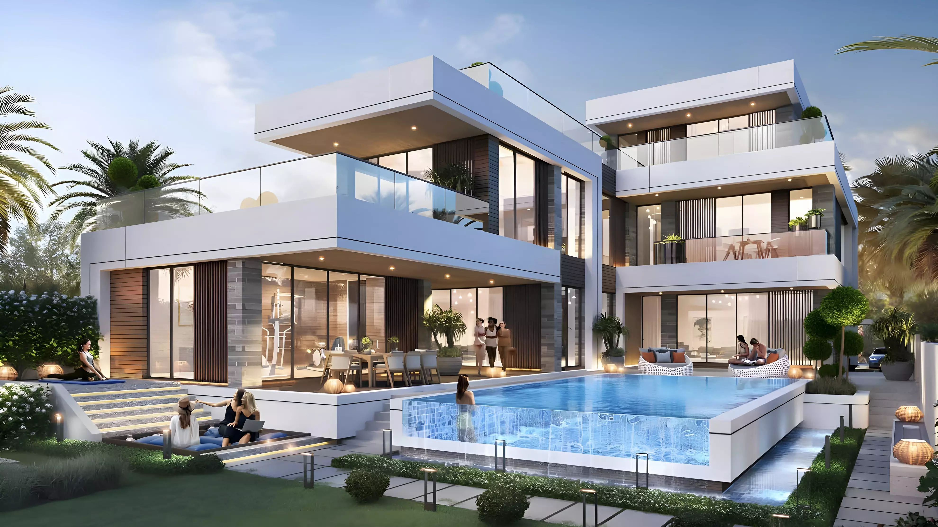 Damac Islands Aerial