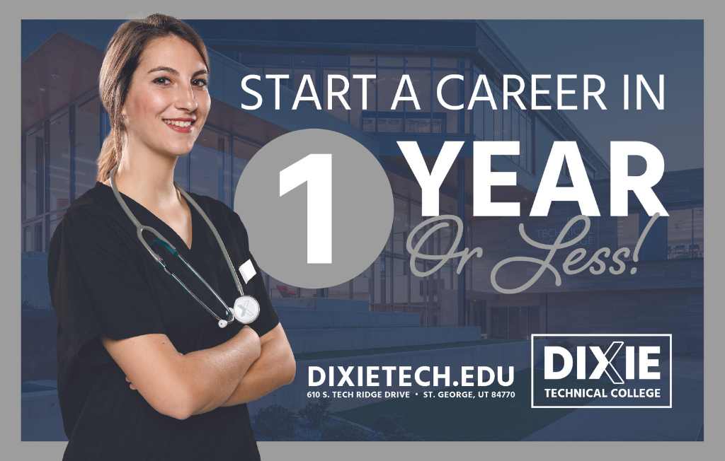 St. George Health and Wellness - Dixie Technical College Start a Career Ad