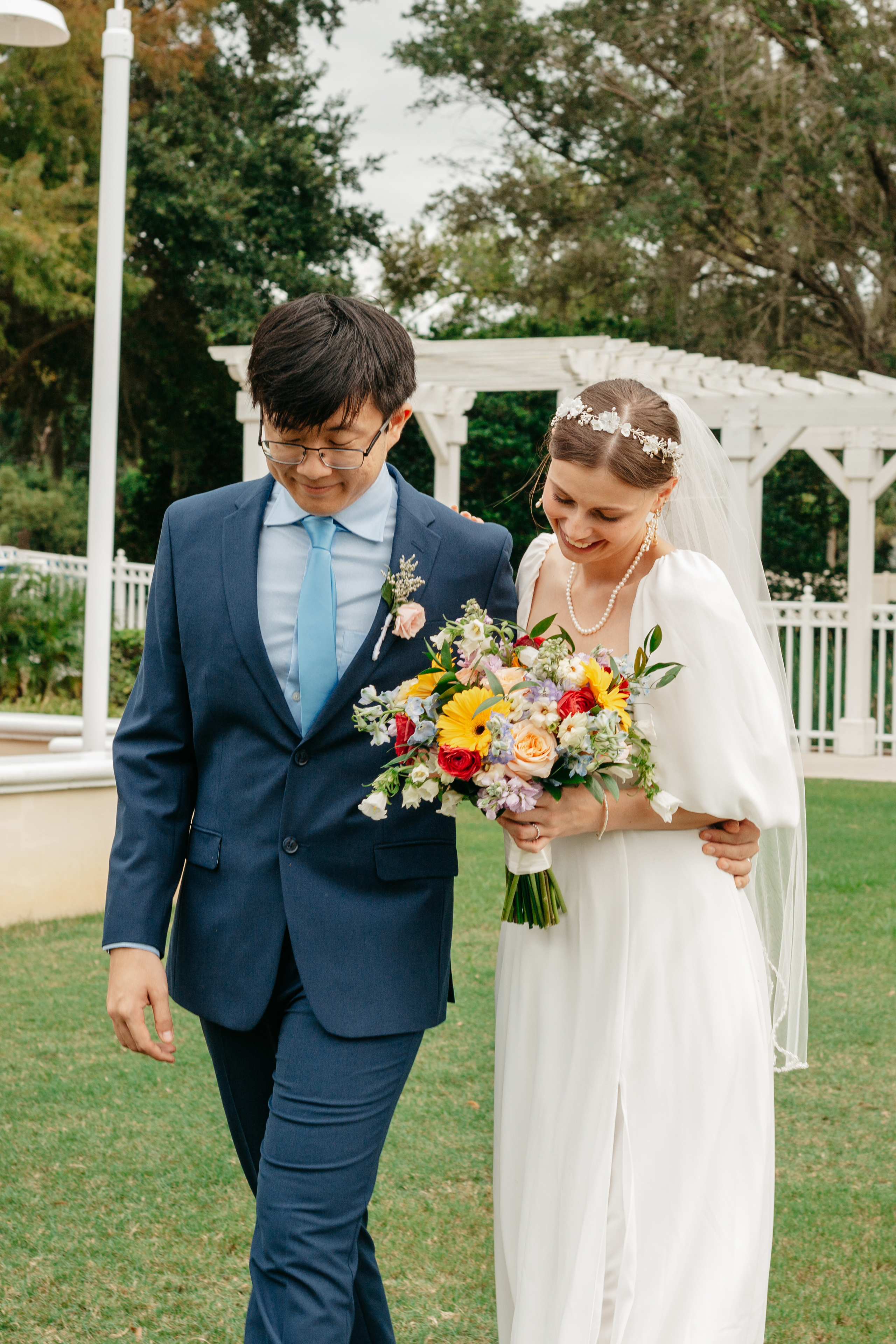 lake mary wedding couple lake mary wedding couple