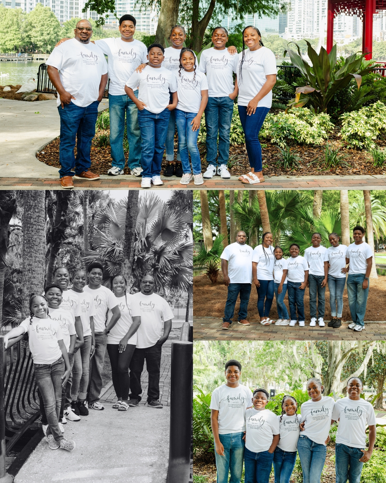 Family Photos in Orlando Lake Eola Park Family Photos in Orlando Lake Eola Park