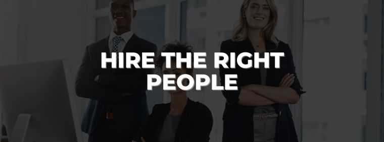 hire people