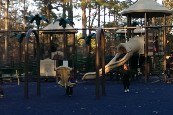 Children playing on a colorful playground with a slide and climbing structures in a family-friendly park setting, suitable for infants and toddlers in Ellenwood. Children playing on a colorful playground with a slide and climbing structures in a family-friendly park setting, suitable for infants and toddlers in Ellenwood.