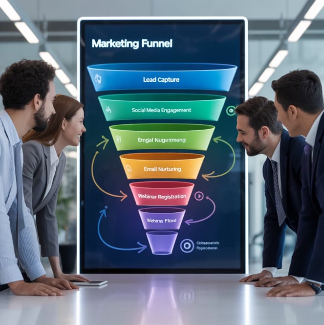 Webinar funnel strategy presentation