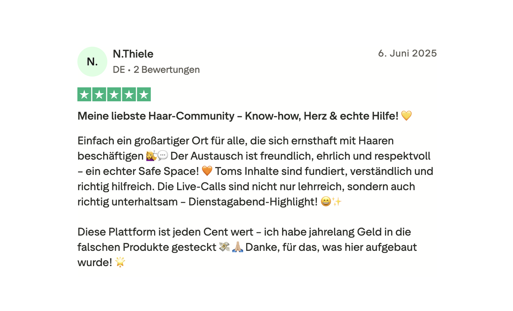 Trustpilot Review