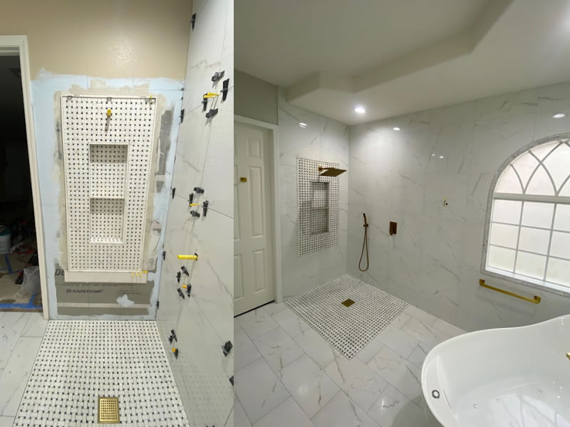 Bathroom shower replacement in Sanford Bathroom shower replacement in Sanford