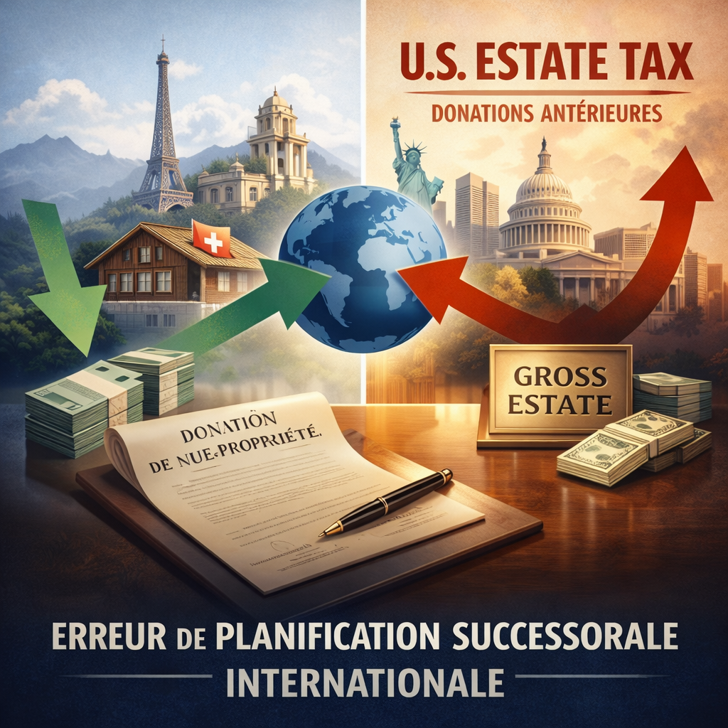 U.S. Estate Tax : donations antérieures et erreurs de planification successorale