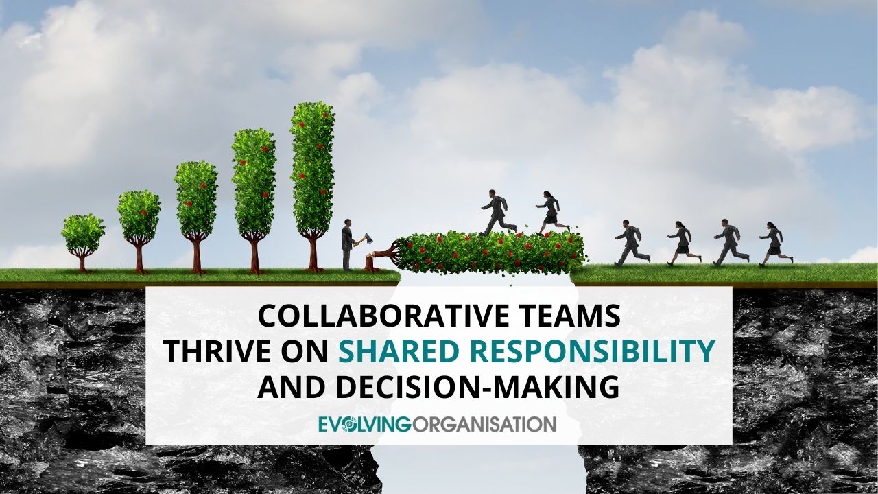 Collaborative Teams thrive on shared responsibility Collaborative Teams thrive on shared responsibility