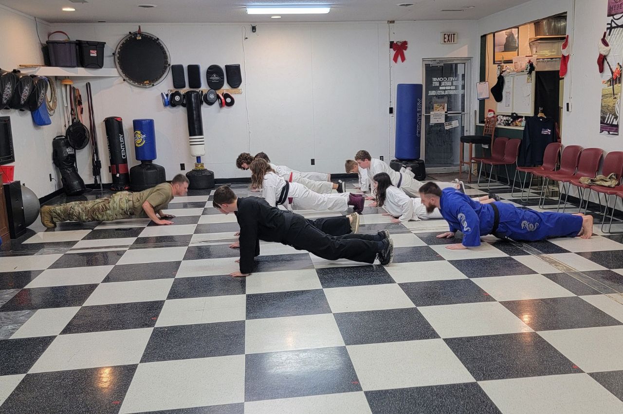Jiu Jitsu training