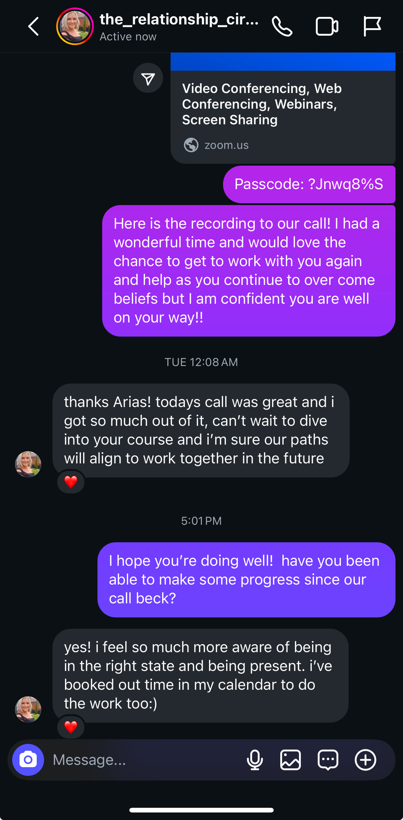 Transformation results